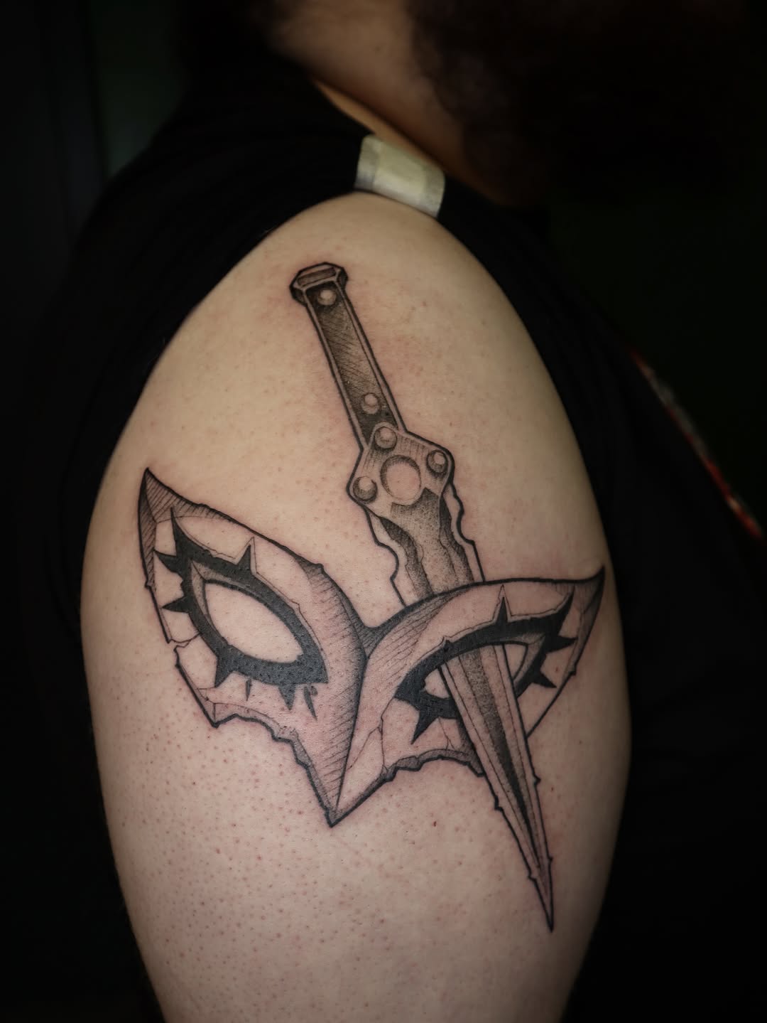 Tattoo by @joehalltattoos — illustrative, black_and_grey