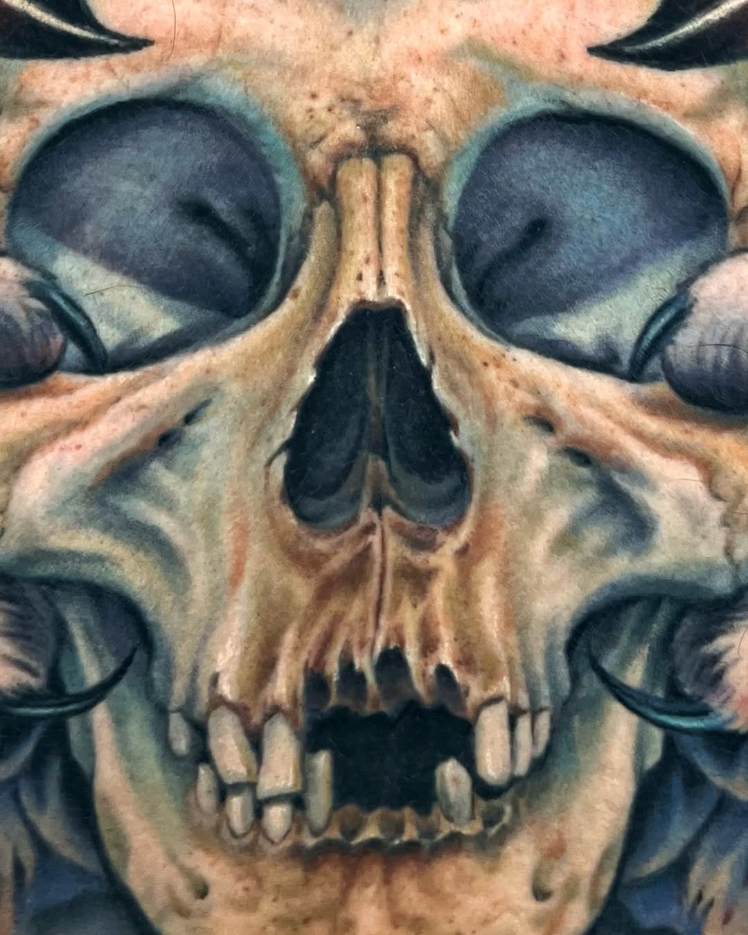 Tattoo by @brianchamberstattoo — realism, dark_realism