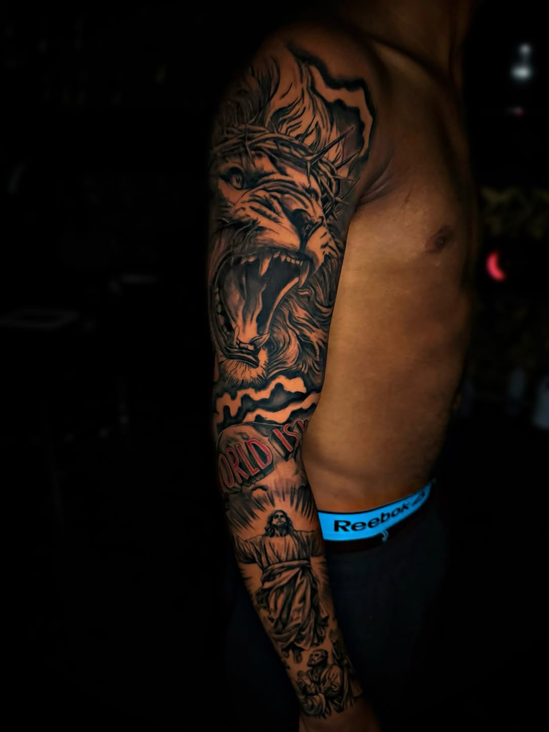 Tattoo by @tattsby0b — black_and_grey, realism