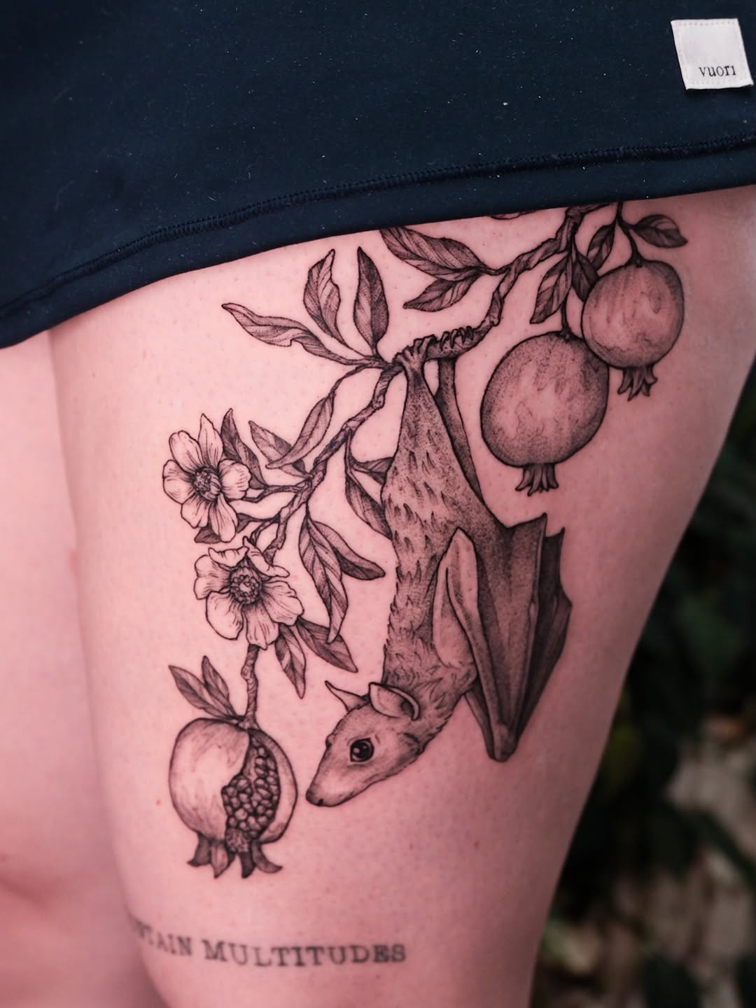 Tattoo by @fortytwojudges — realism, black_and_grey