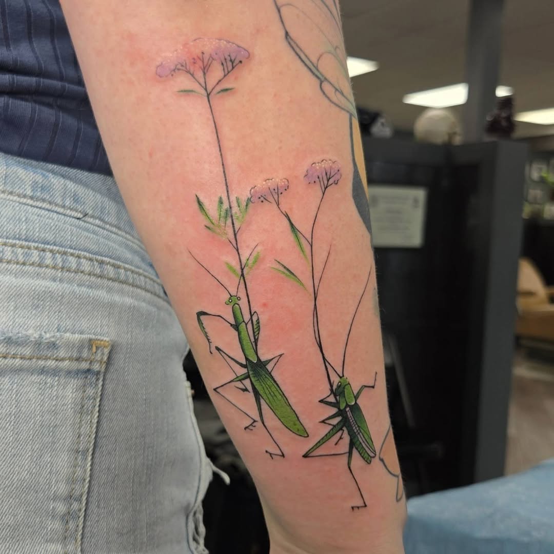 Tattoo by @tattooswithlove — illustrative, fine_line