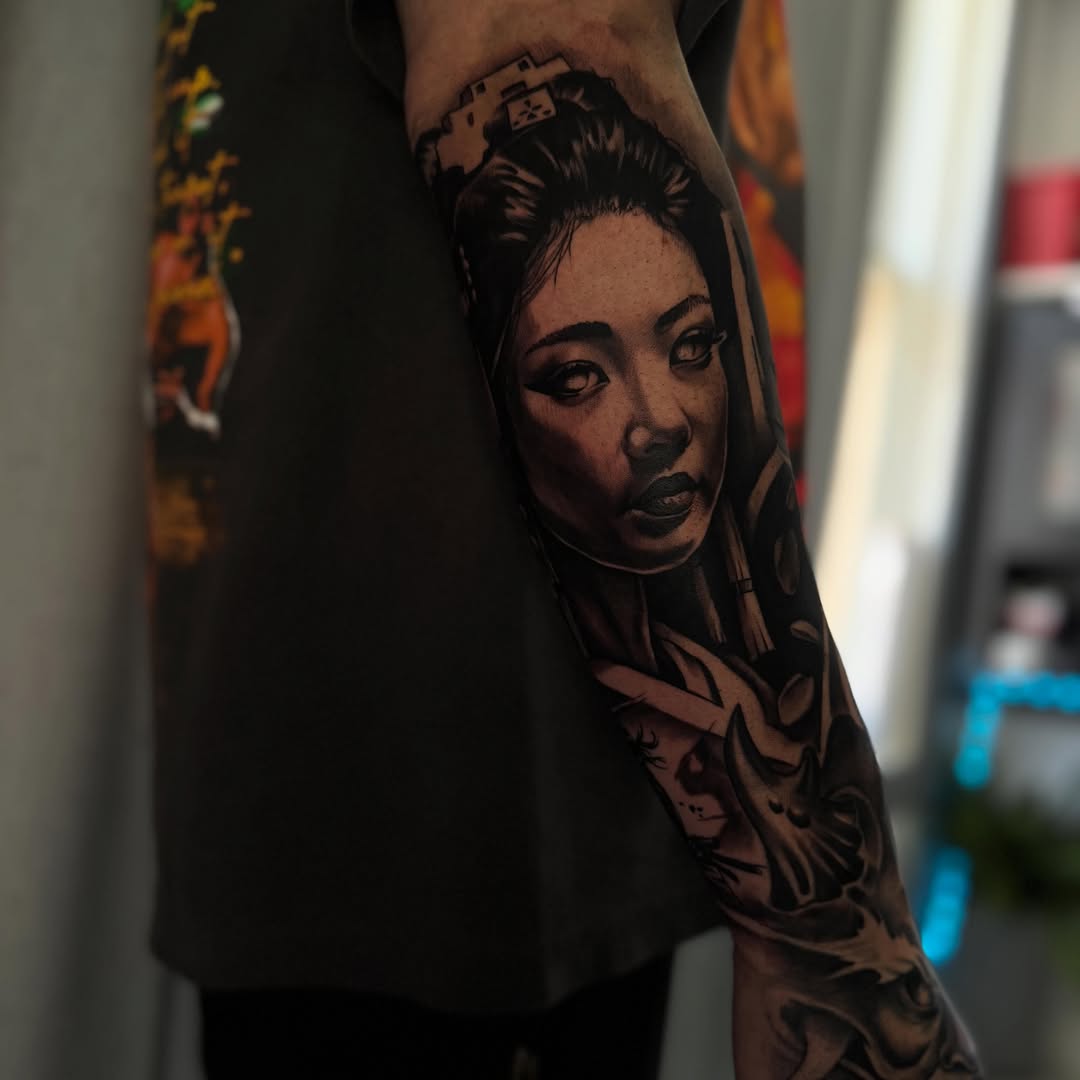 Tattoo by @isiahtats — realism, black_and_grey
