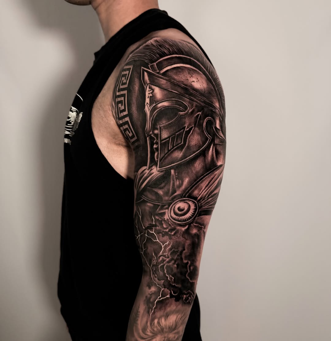 Tattoo by @tattoosbyj0sh — realism, black_and_grey