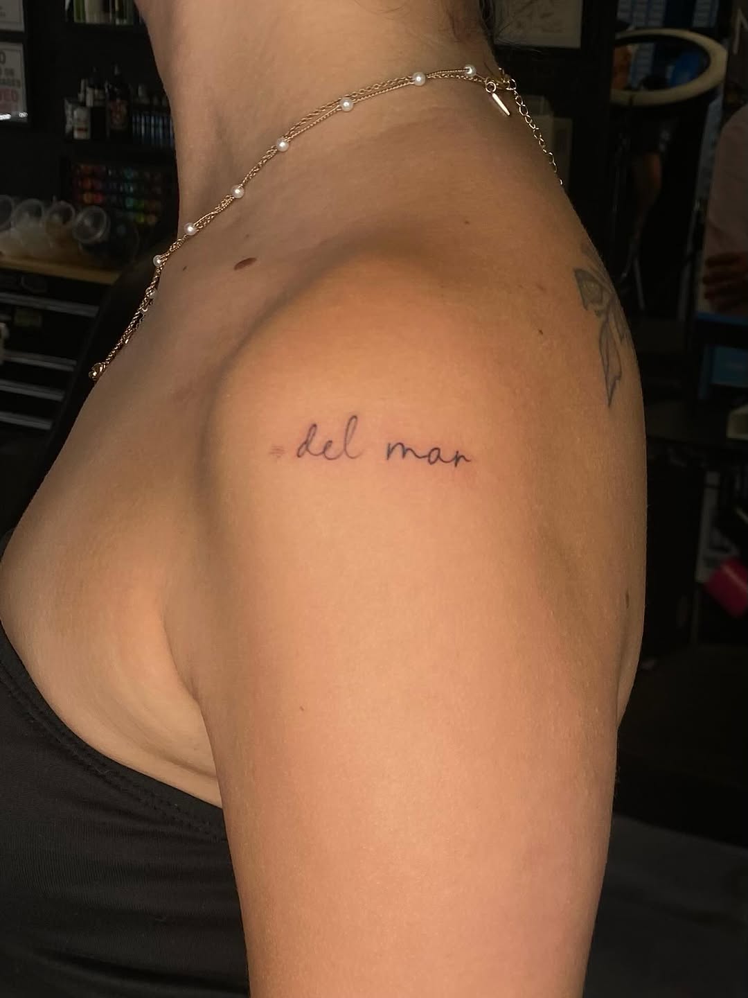 Tattoo by @lopez_art_tattoo — lettering_script, fine_line