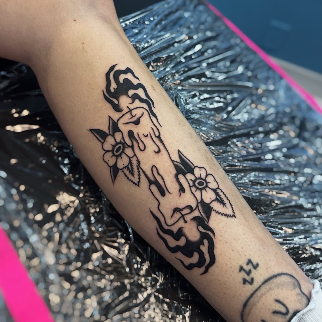 Tattoo by @belebenardtattoos — american_traditional, illustrative