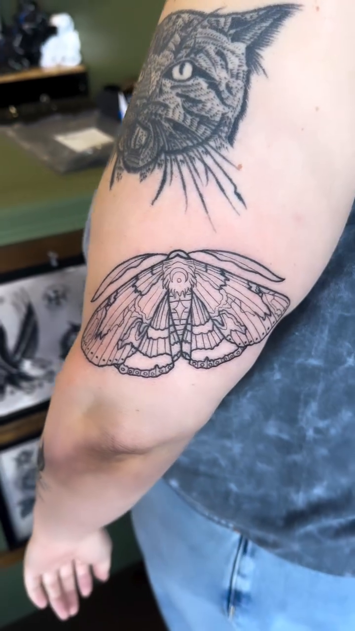 Tattoo by @vivloretattoo β illustrative, black_and_grey