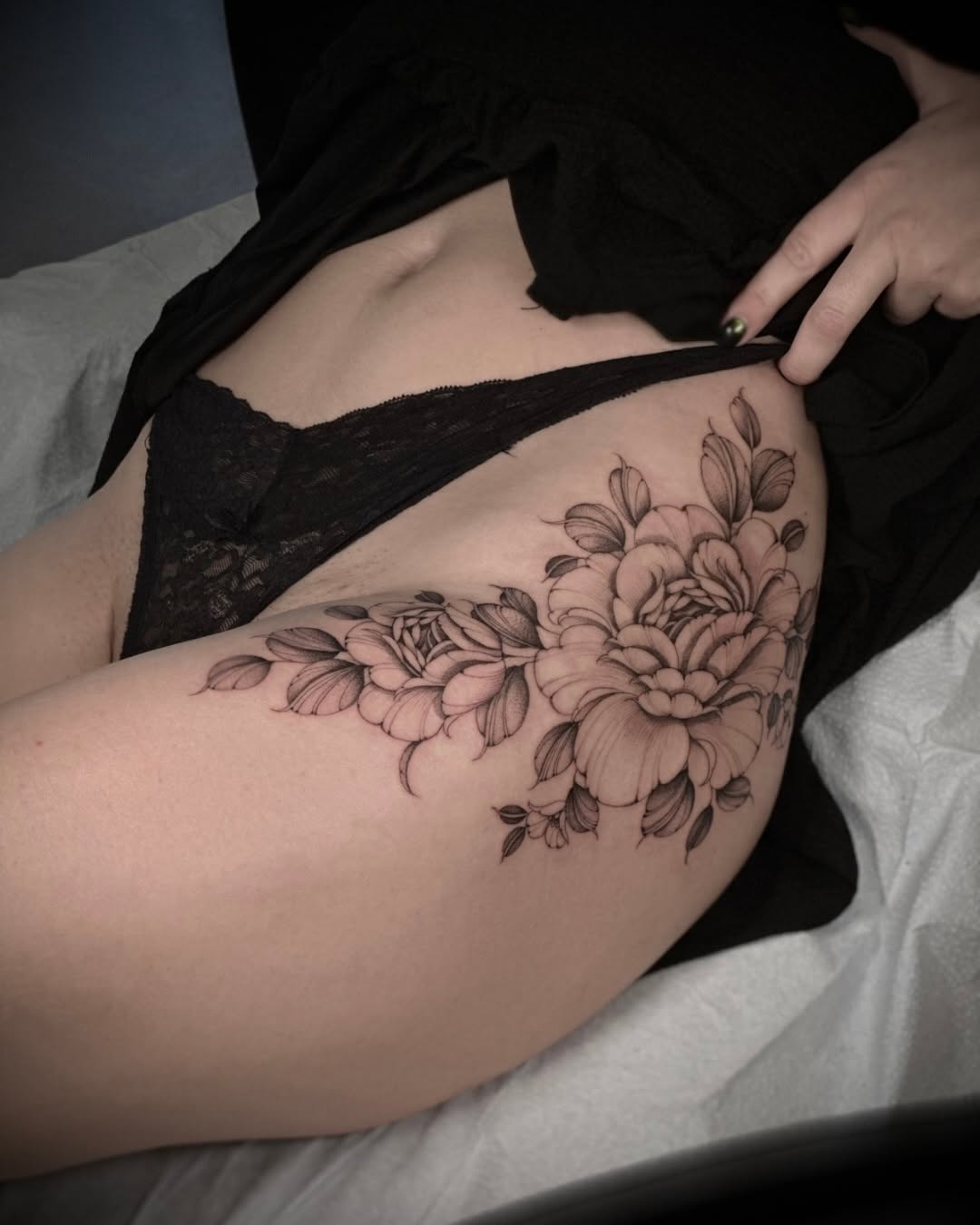 Tattoo by @michatattoos — fine_line, black_and_grey