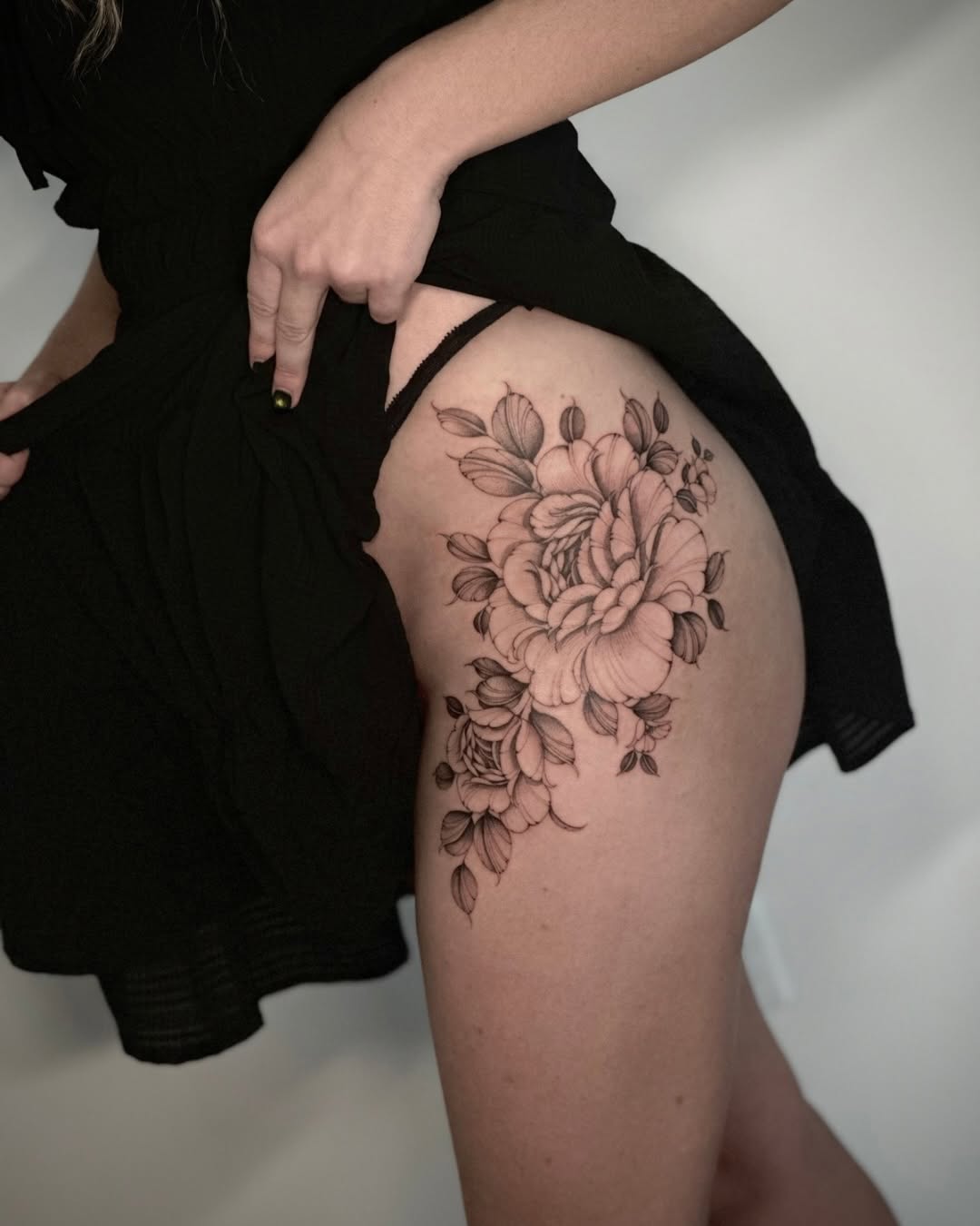 Tattoo by @michatattoos — fine_line, black_and_grey