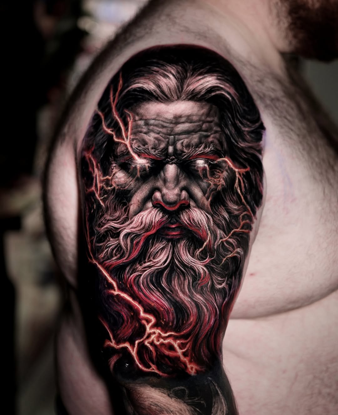 Tattoo by @ink.shadow โ realism, black_and_grey