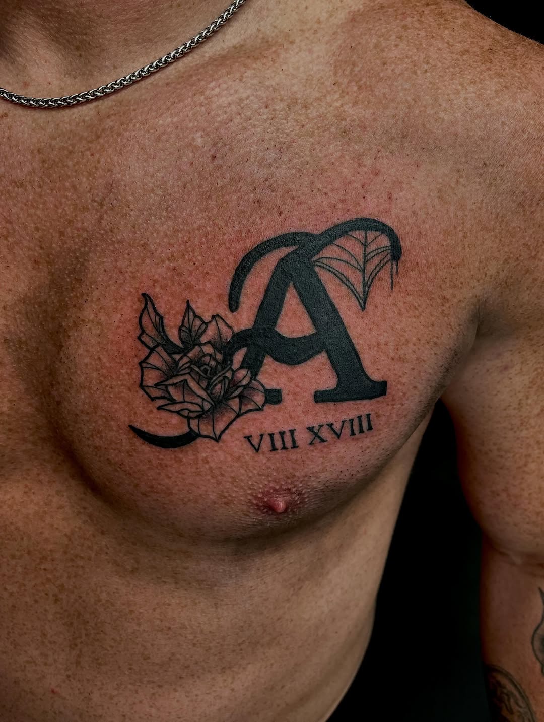 Tattoo by @mccubbinks — blackwork