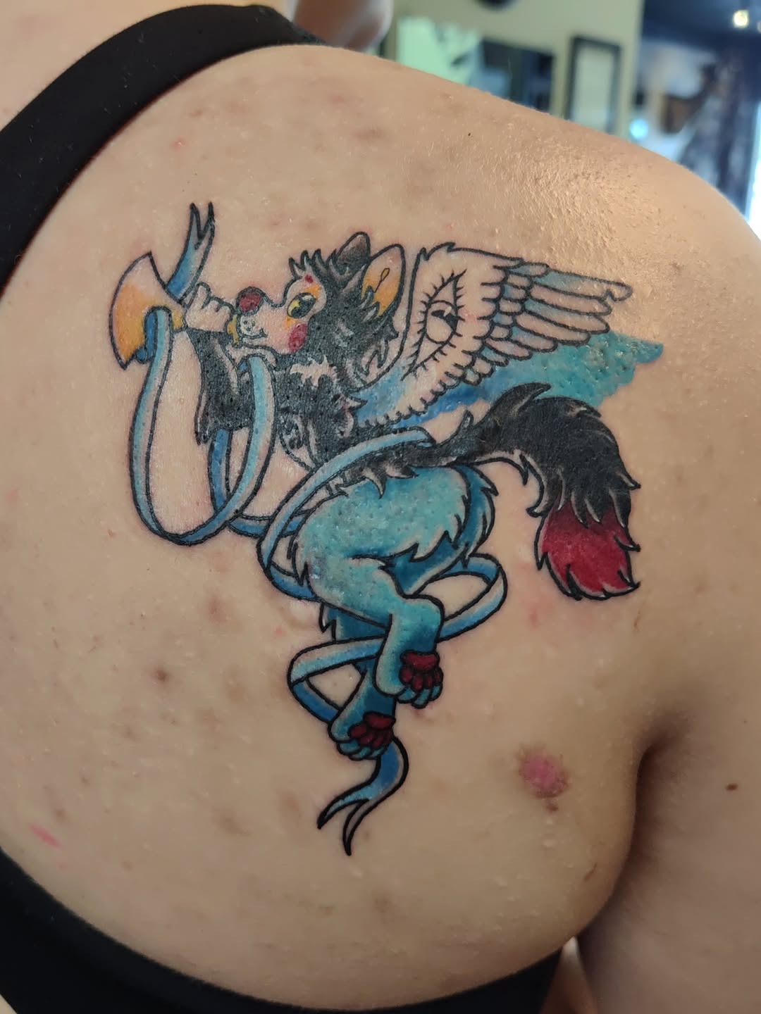 Tattoo by @art_from_planetmercury — new_school, illustrative