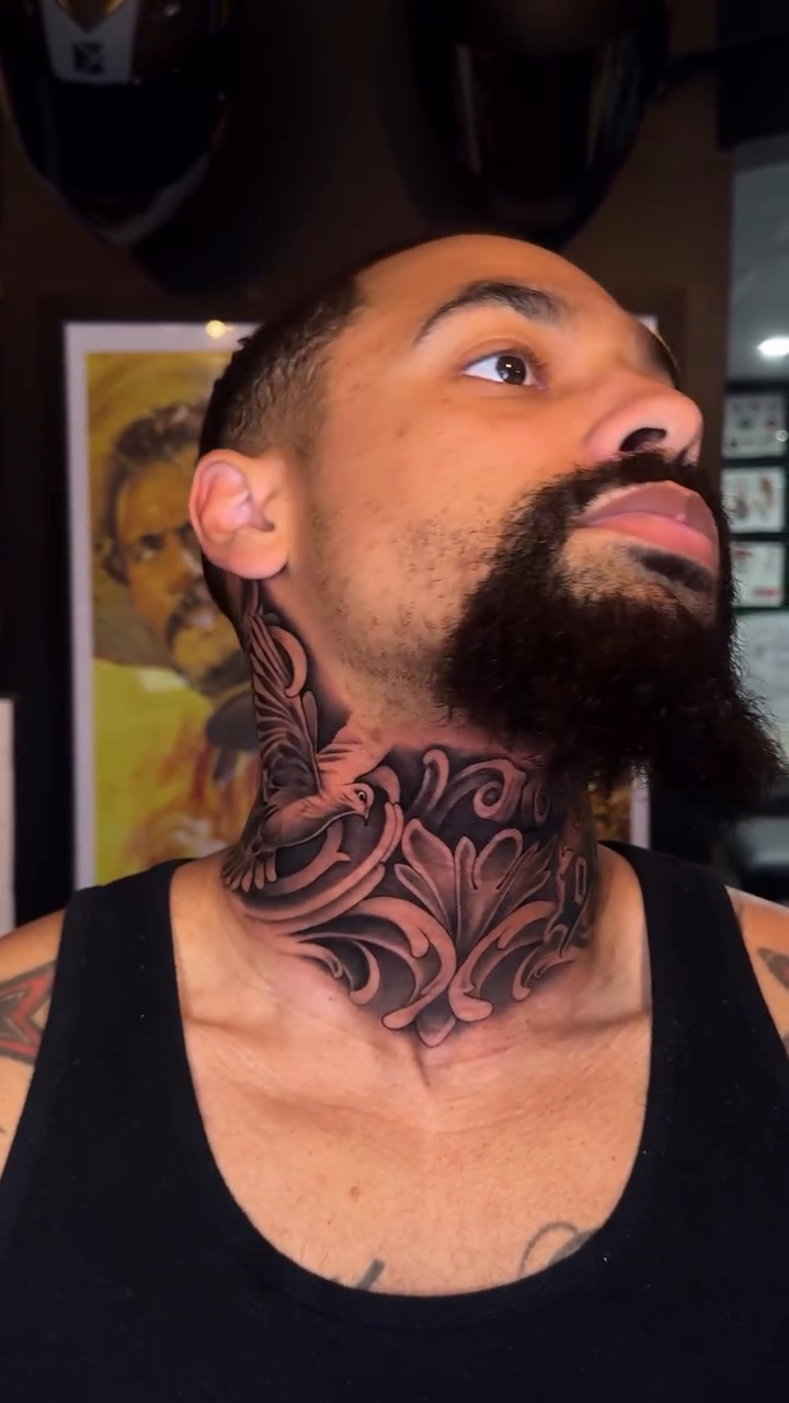 Tattoo by @46.tattoo — black_and_grey, ornamental