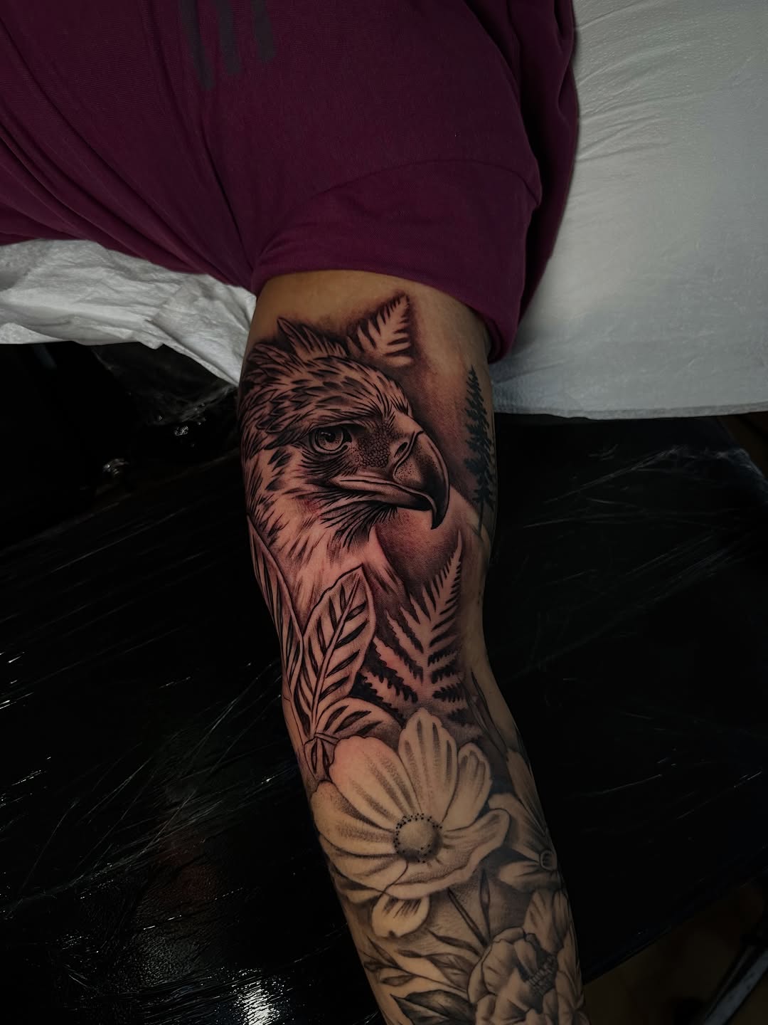 Tattoo by @artofshadow โ realism, black_and_grey