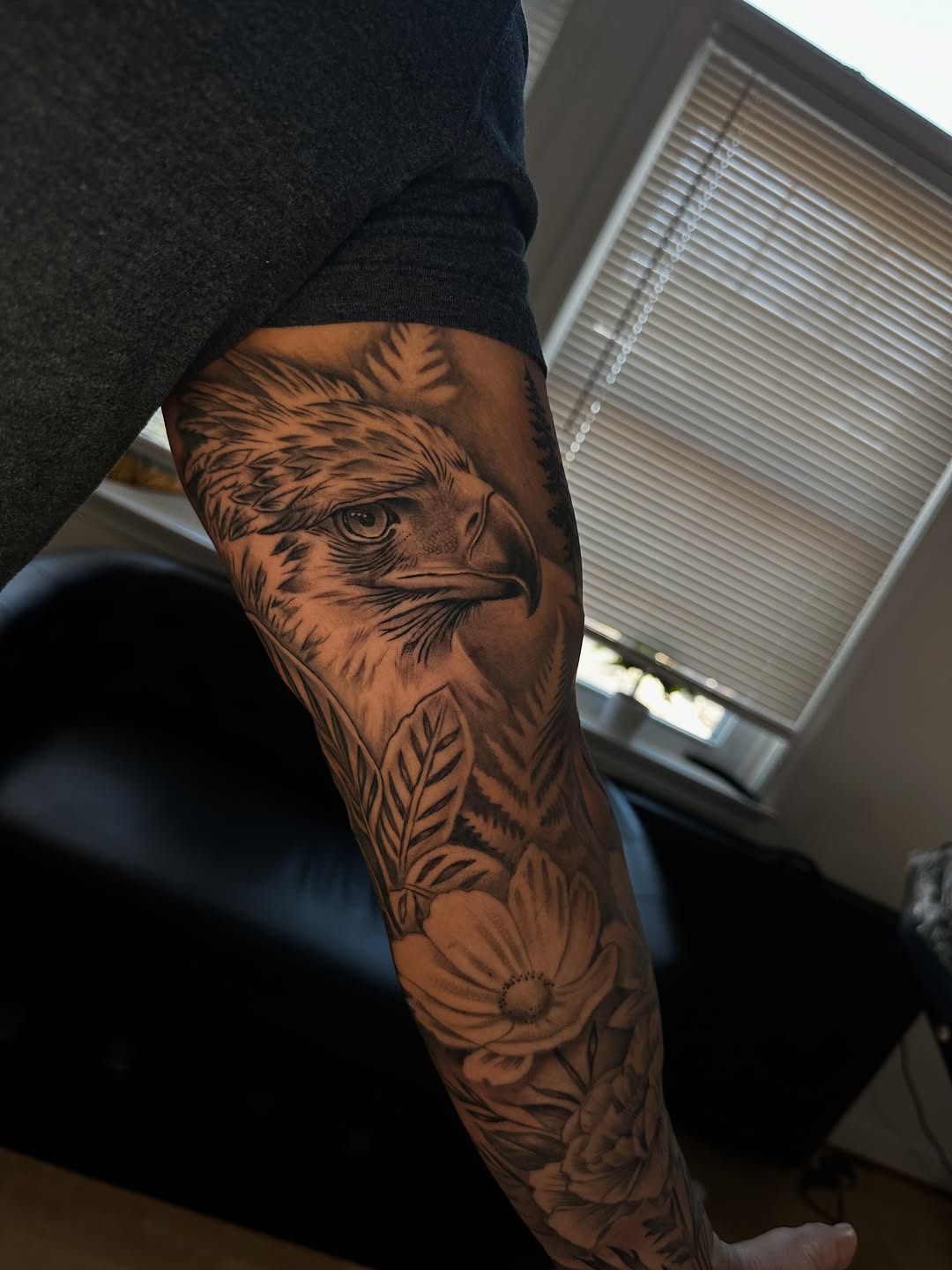 Tattoo by @artofshadow โ realism, black_and_grey
