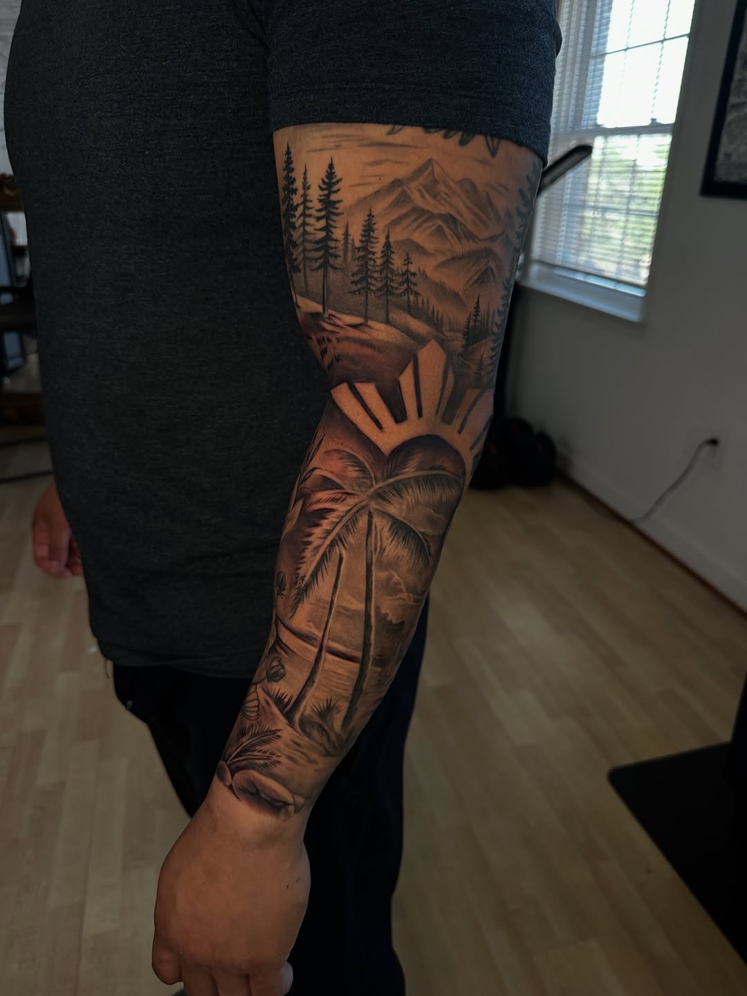 Tattoo by @artofshadow โ realism, black_and_grey