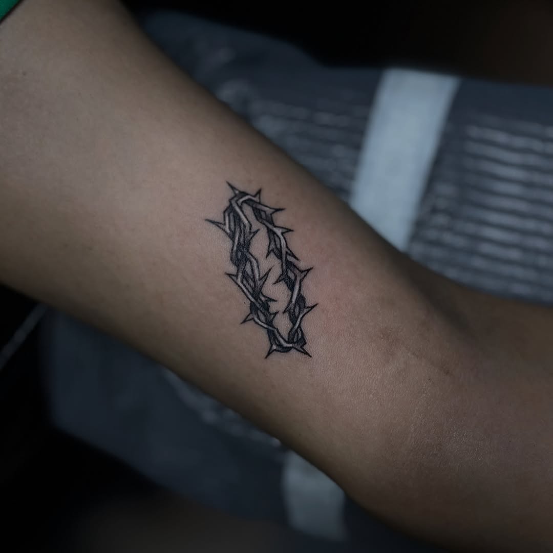 Tattoo by @gabby_la_piercer — fine_line, black_and_grey