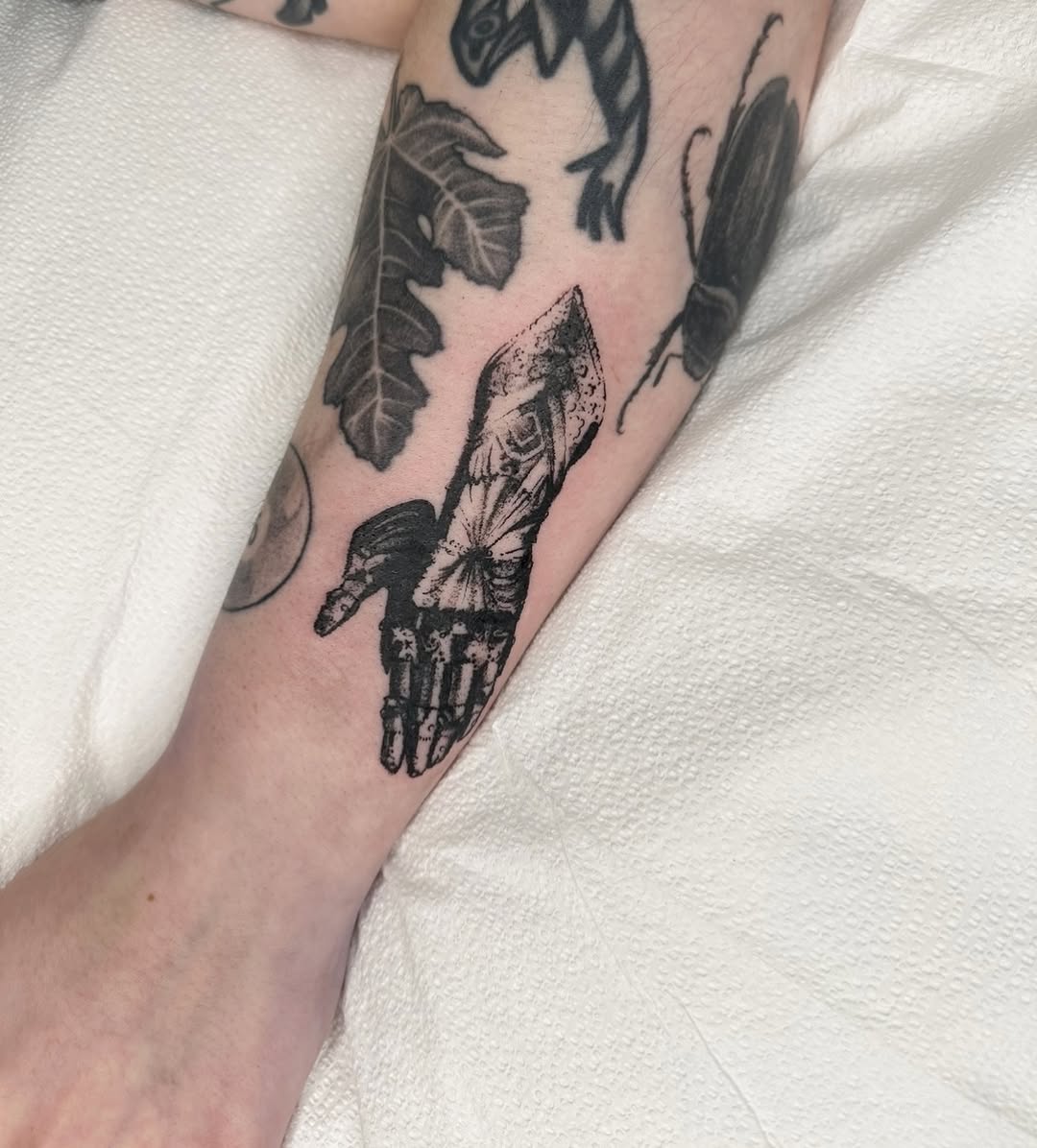 Tattoo by @macbeth_art — black_and_grey