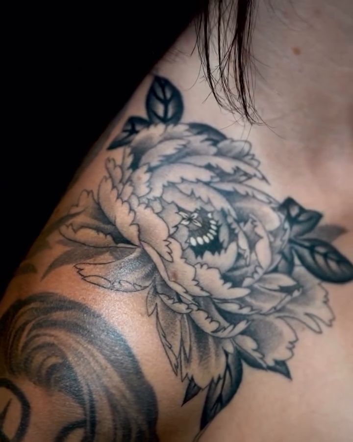 Tattoo by @tony.cruz.tattoo — realism, black_and_grey