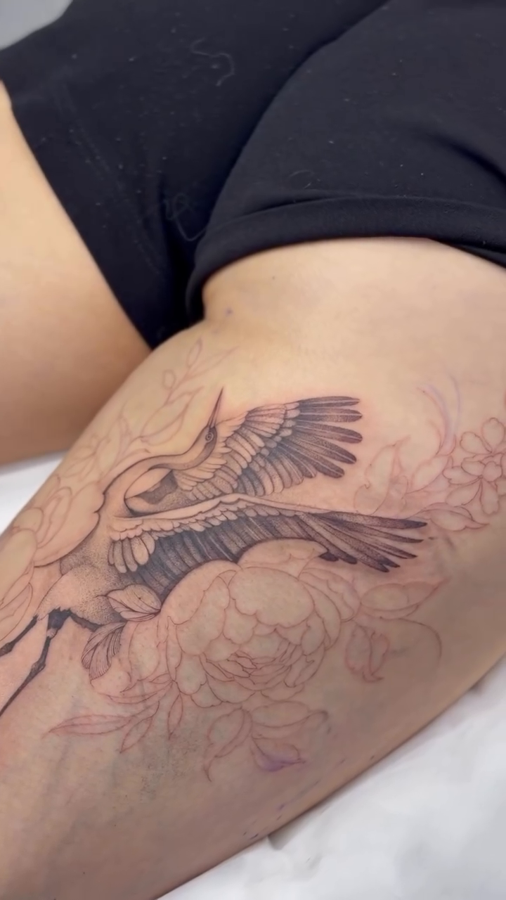 Tattoo by @allisson.lestudion20 — japanese_irezumi, fine_line