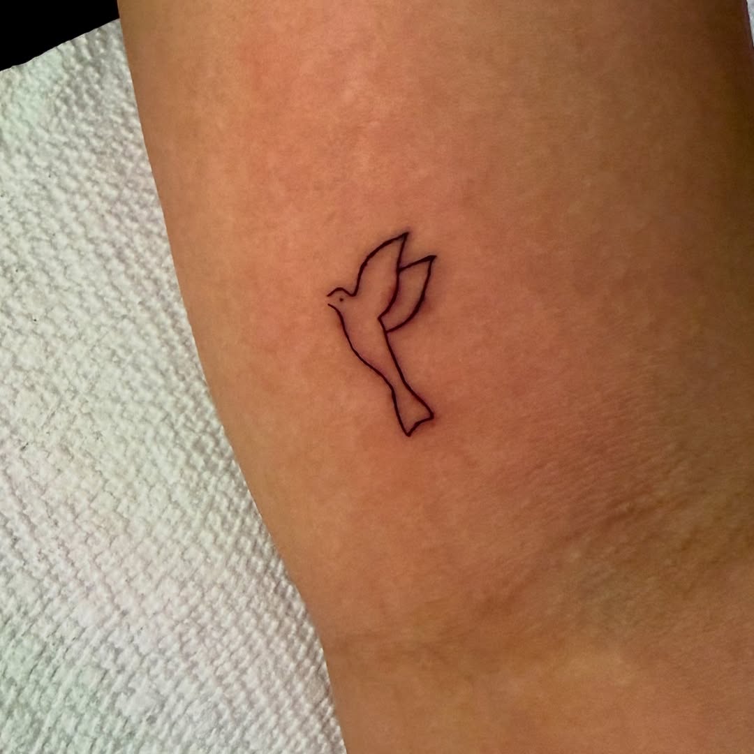 Tattoo by @blackbirdtats — fine_line, minimalist