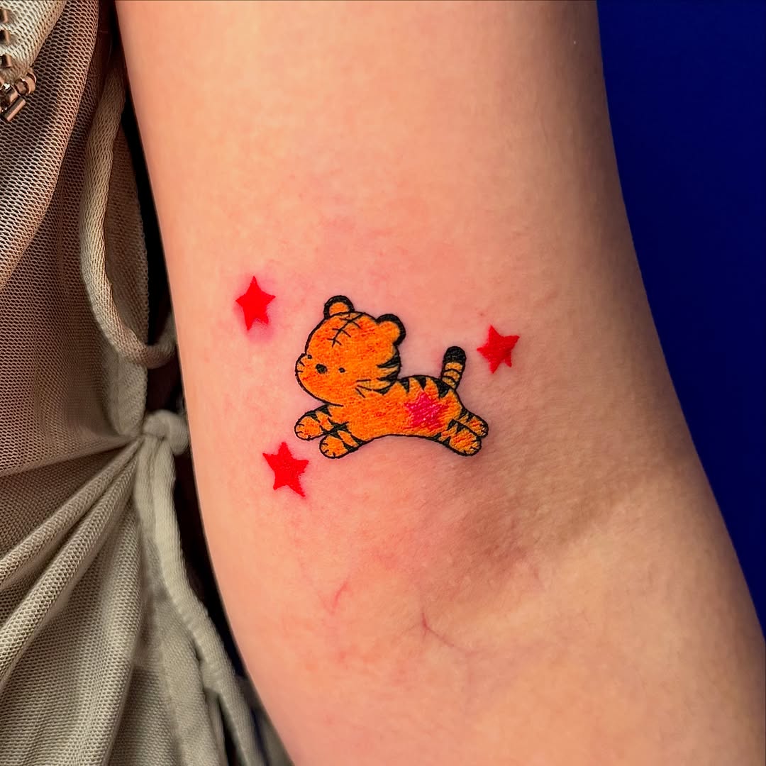 Tattoo by @blackbirdtats — new_school