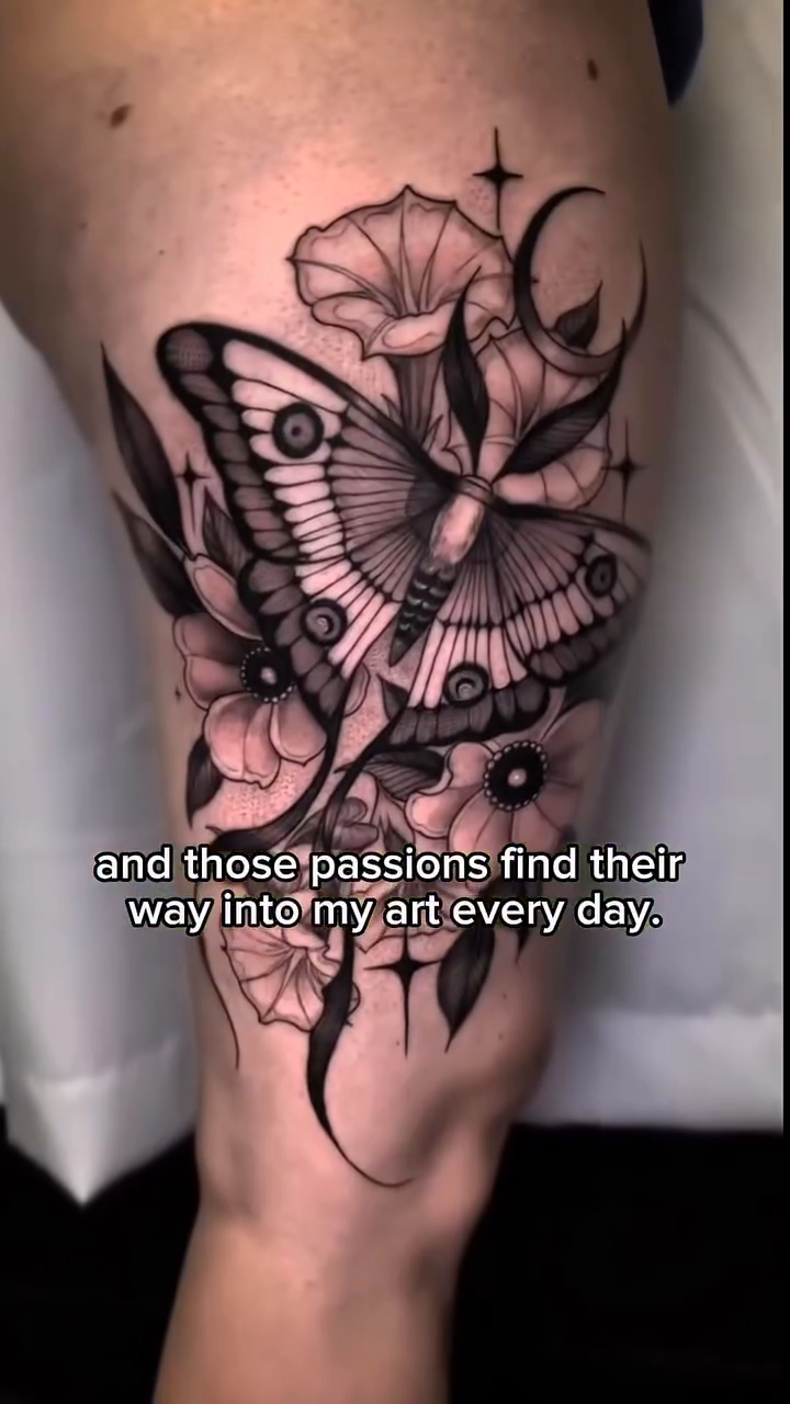 Tattoo by @marissatattoos — black_and_grey, realism
