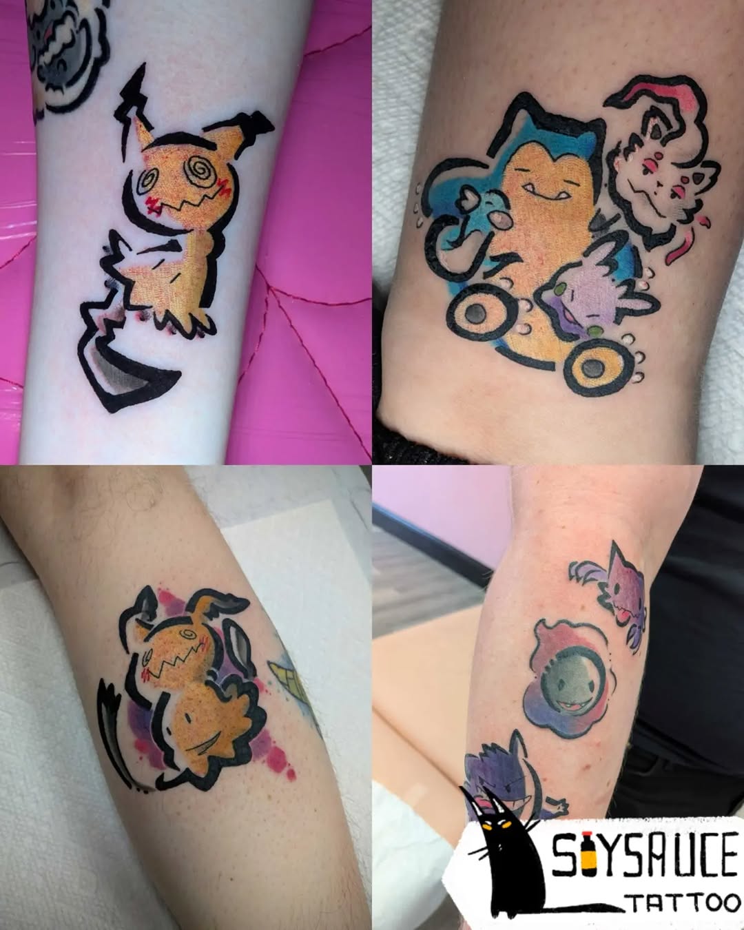Tattoo by @soysaucetattoo β anime