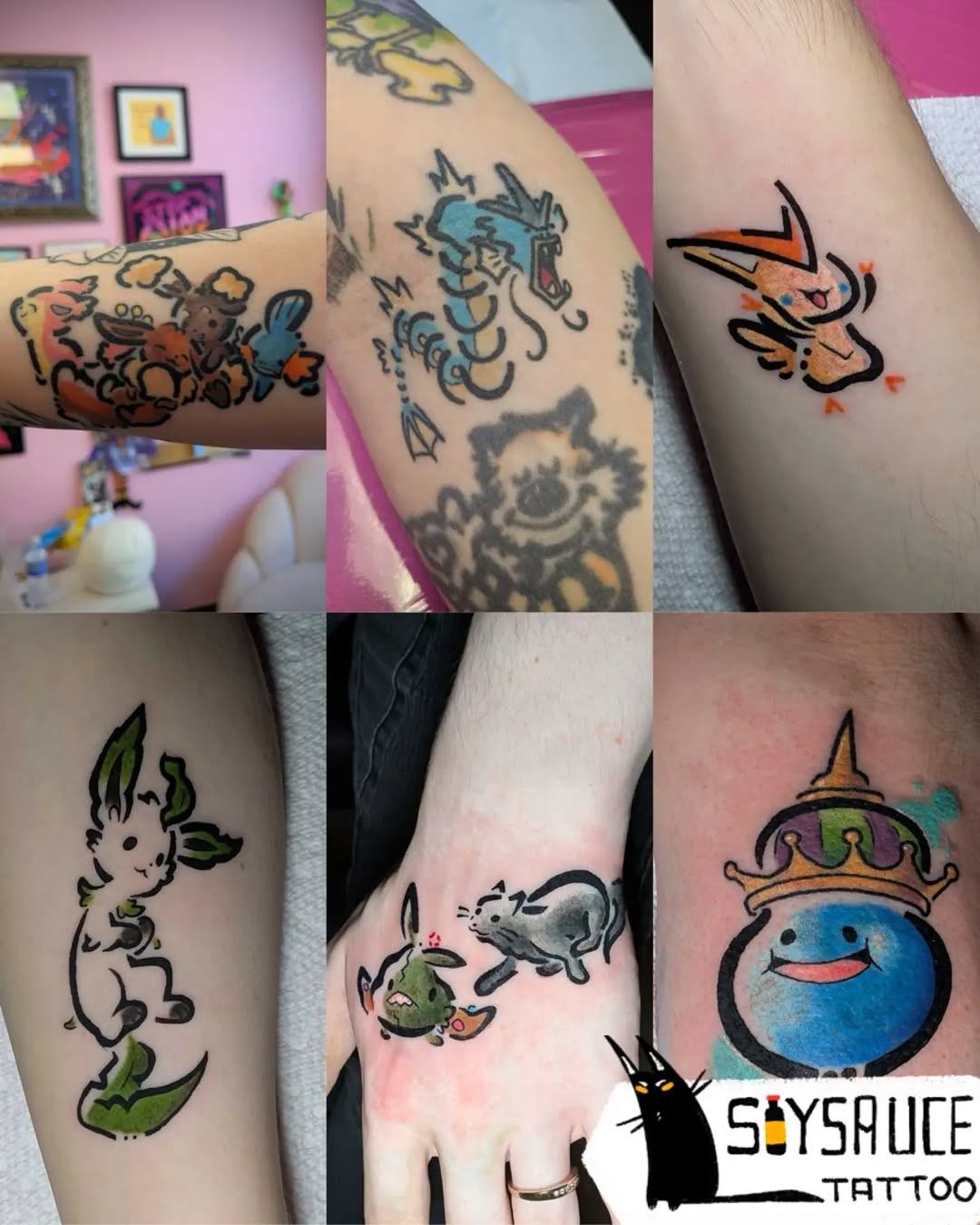Tattoo by @soysaucetattoo β anime