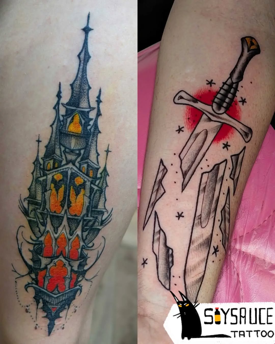 Tattoo by @soysaucetattoo β dotwork