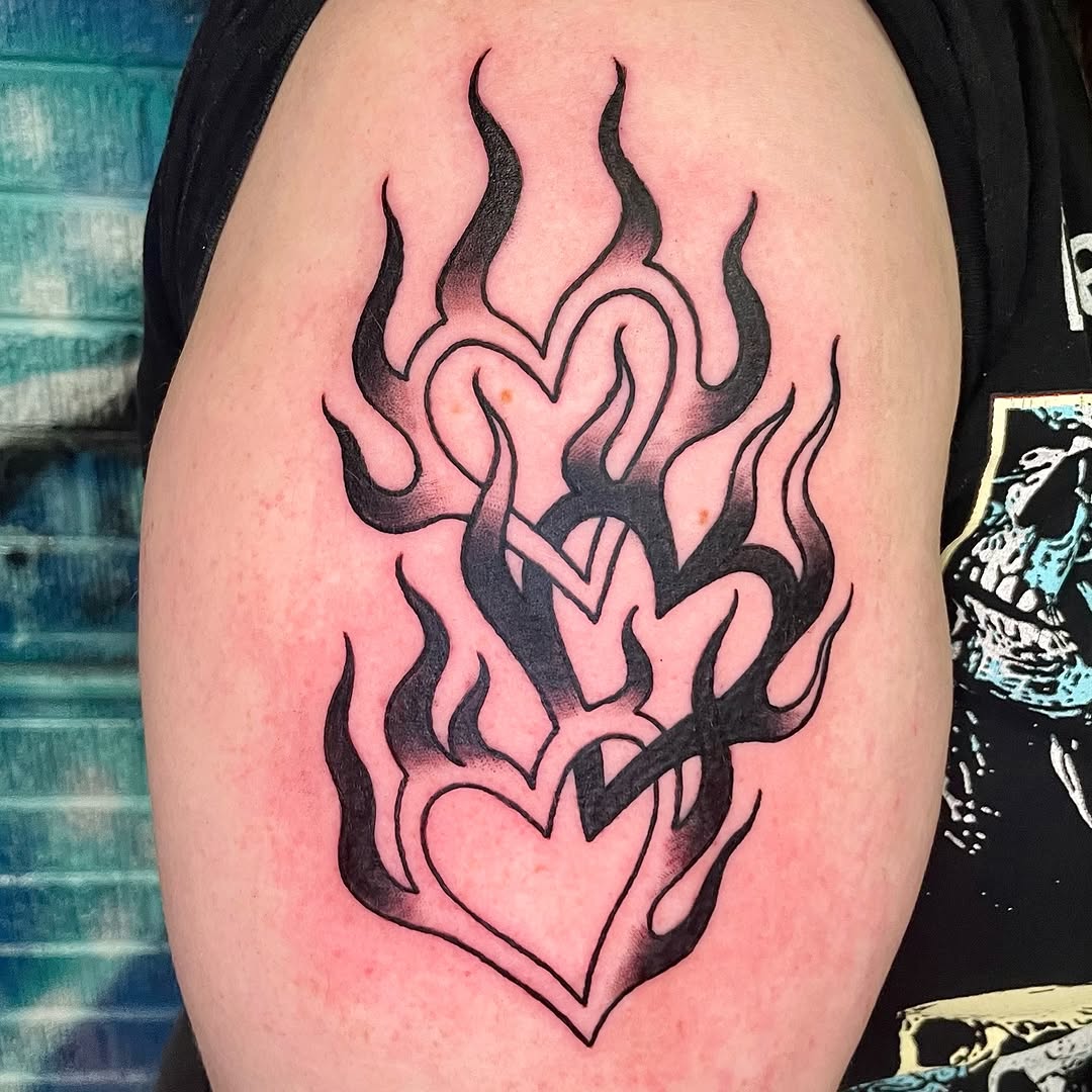Tattoo by @fish.af β blackwork, chicano