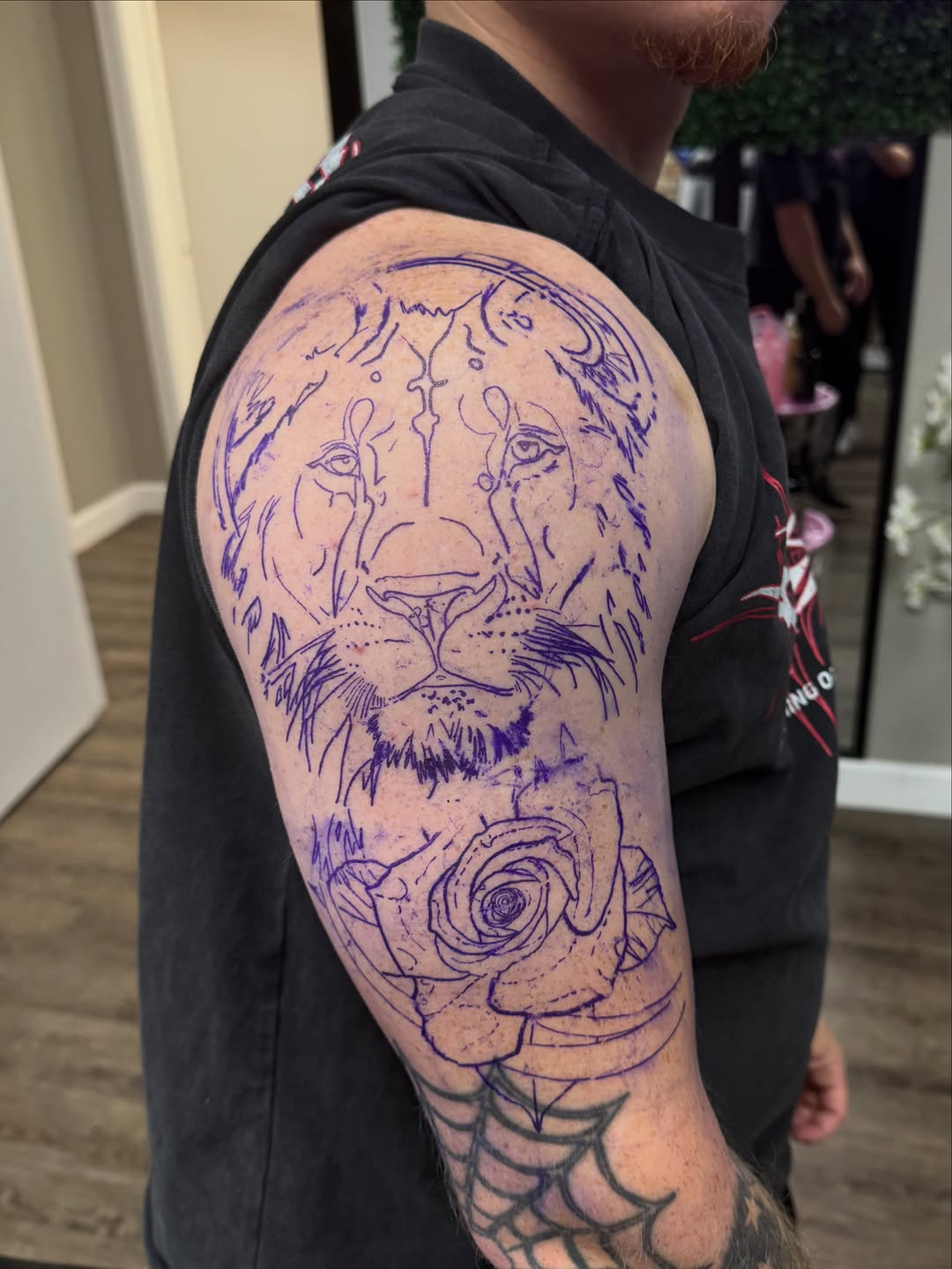 Tattoo by @inkbyhann β illustrative, black_and_grey