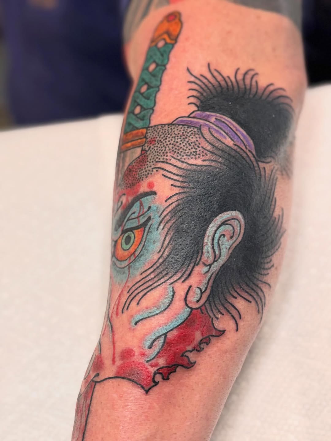 Tattoo by @cole_pittman — japanese_irezumi, illustrative