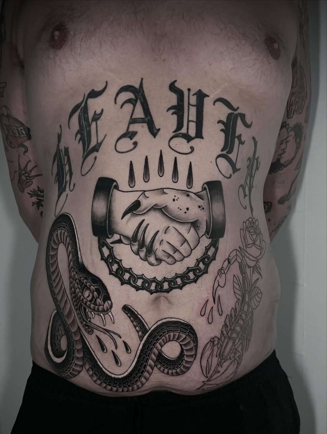 Tattoo by @yur.da.sells.blackwork — blackwork, black_and_grey