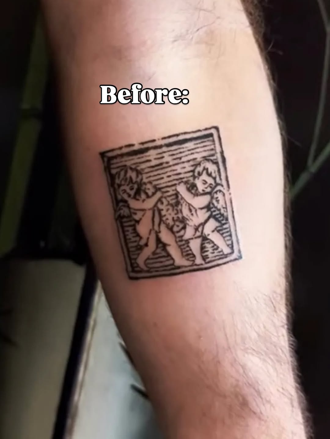 Tattoo by @baztatt — blackwork