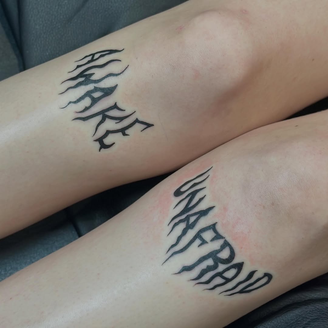 Tattoo by @jewelstattoos_ — lettering_script