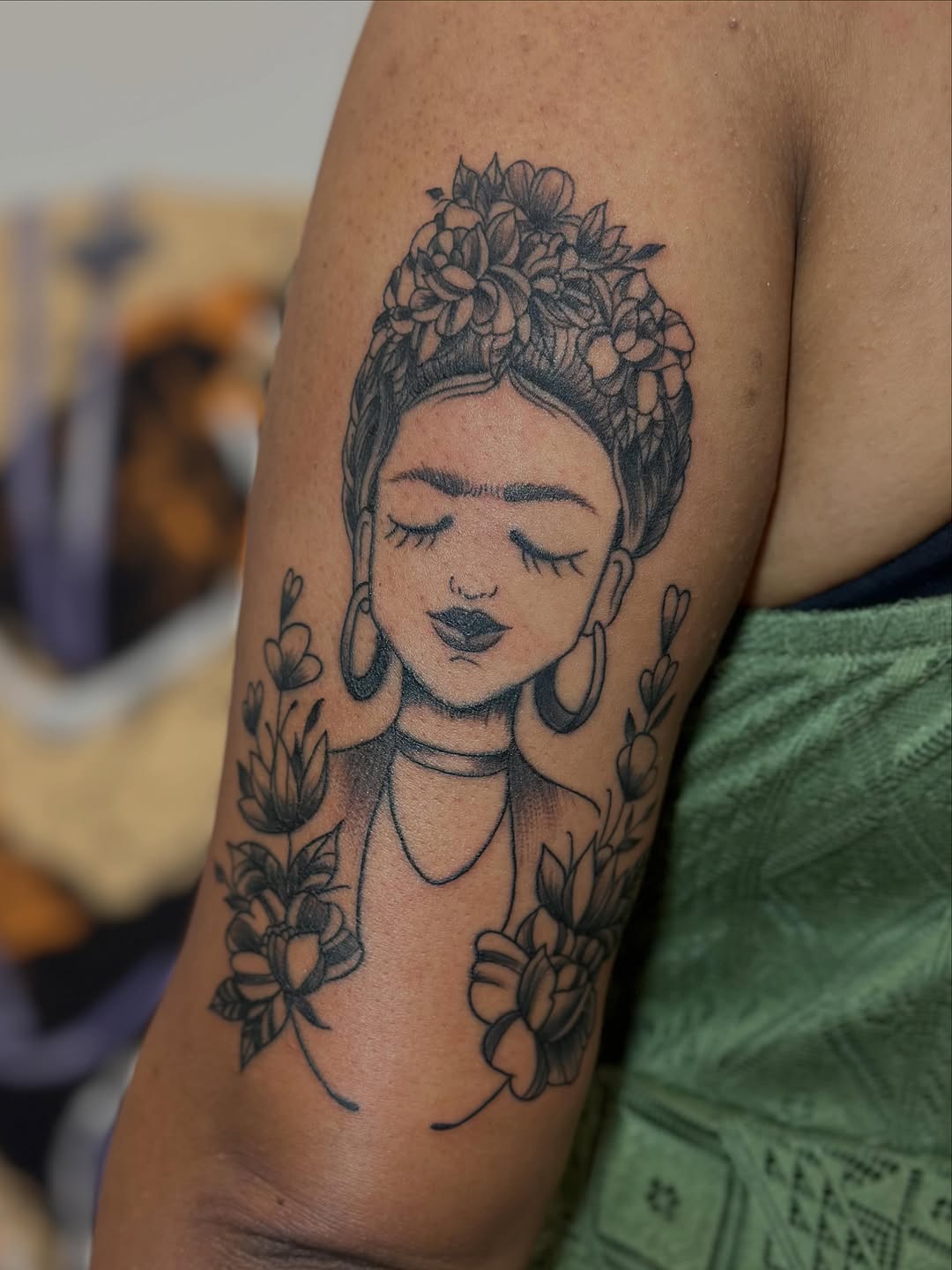 Tattoo by @jewelstattoos_ — black_and_grey, realism