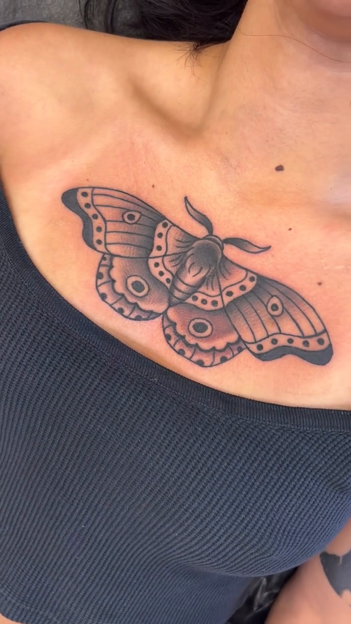 Tattoo by @gnarbunkle โ black_and_grey, neo_traditional