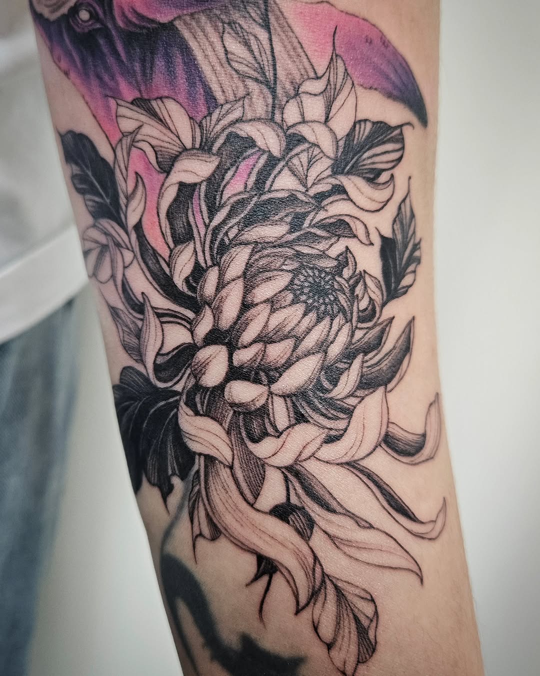 Tattoo by @hermin_tattoo โ black_and_grey