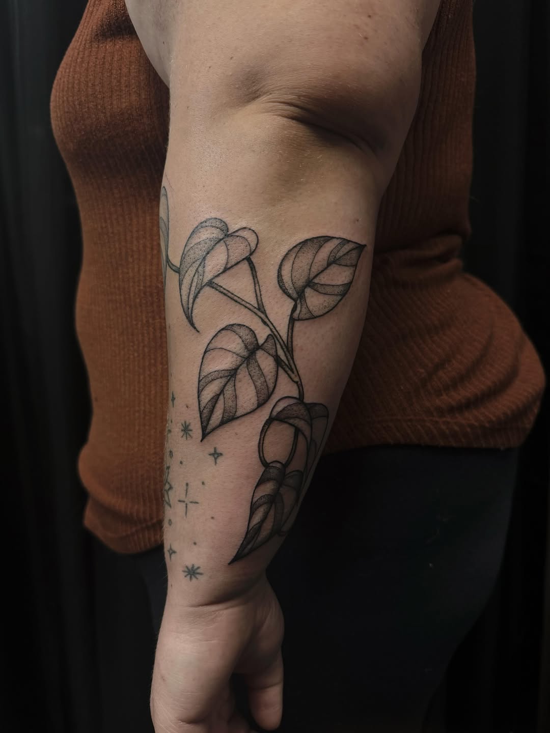 Tattoo by @folklore.arts.tattoo β fine_line, black_and_grey