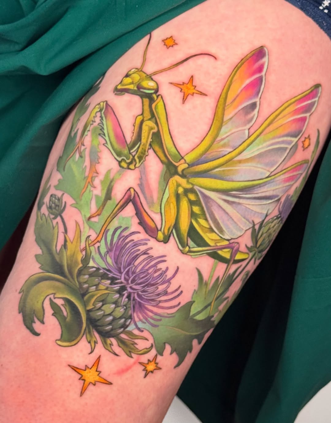 Tattoo by @savsky_tattoo — realism, illustrative