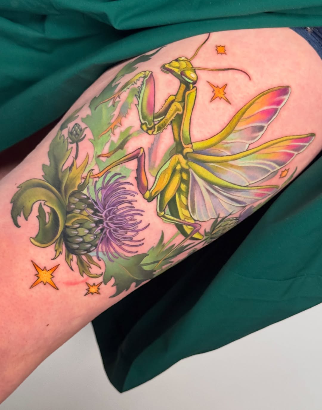 Tattoo by @savsky_tattoo — realism, illustrative