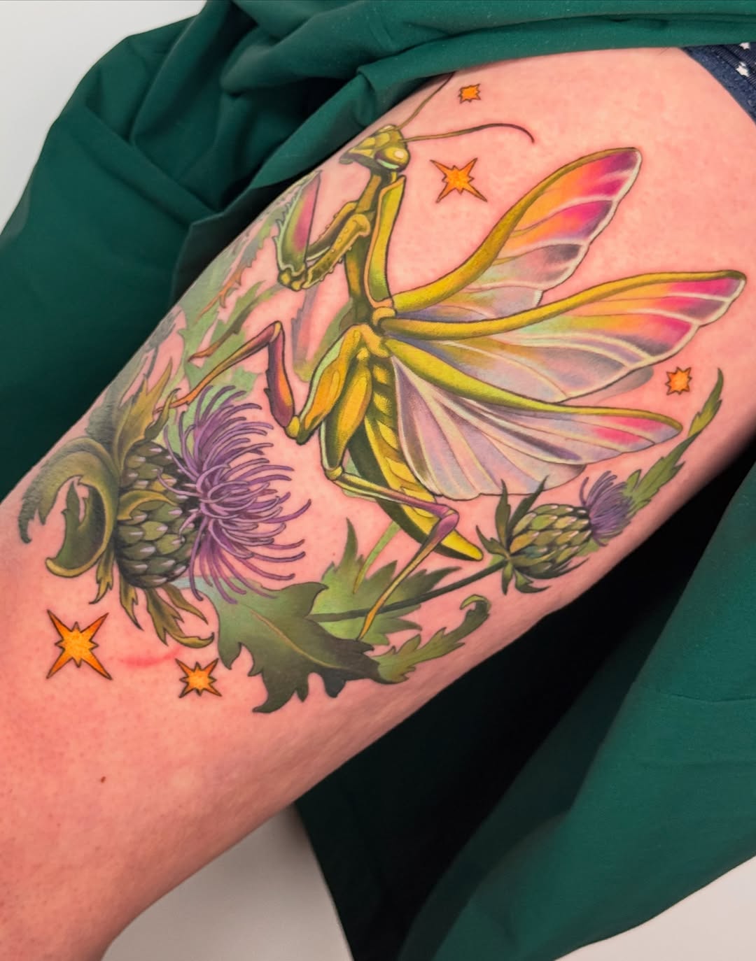 Tattoo by @savsky_tattoo — realism, illustrative