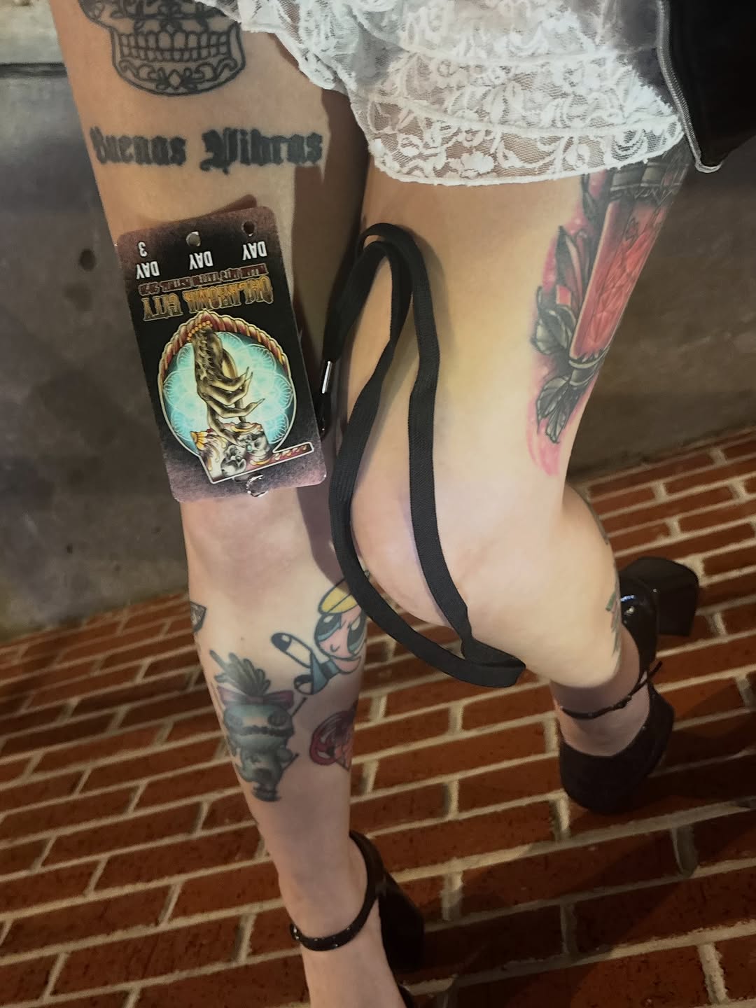 Tattoo by @art.nyahramirez โ lettering_script, anime