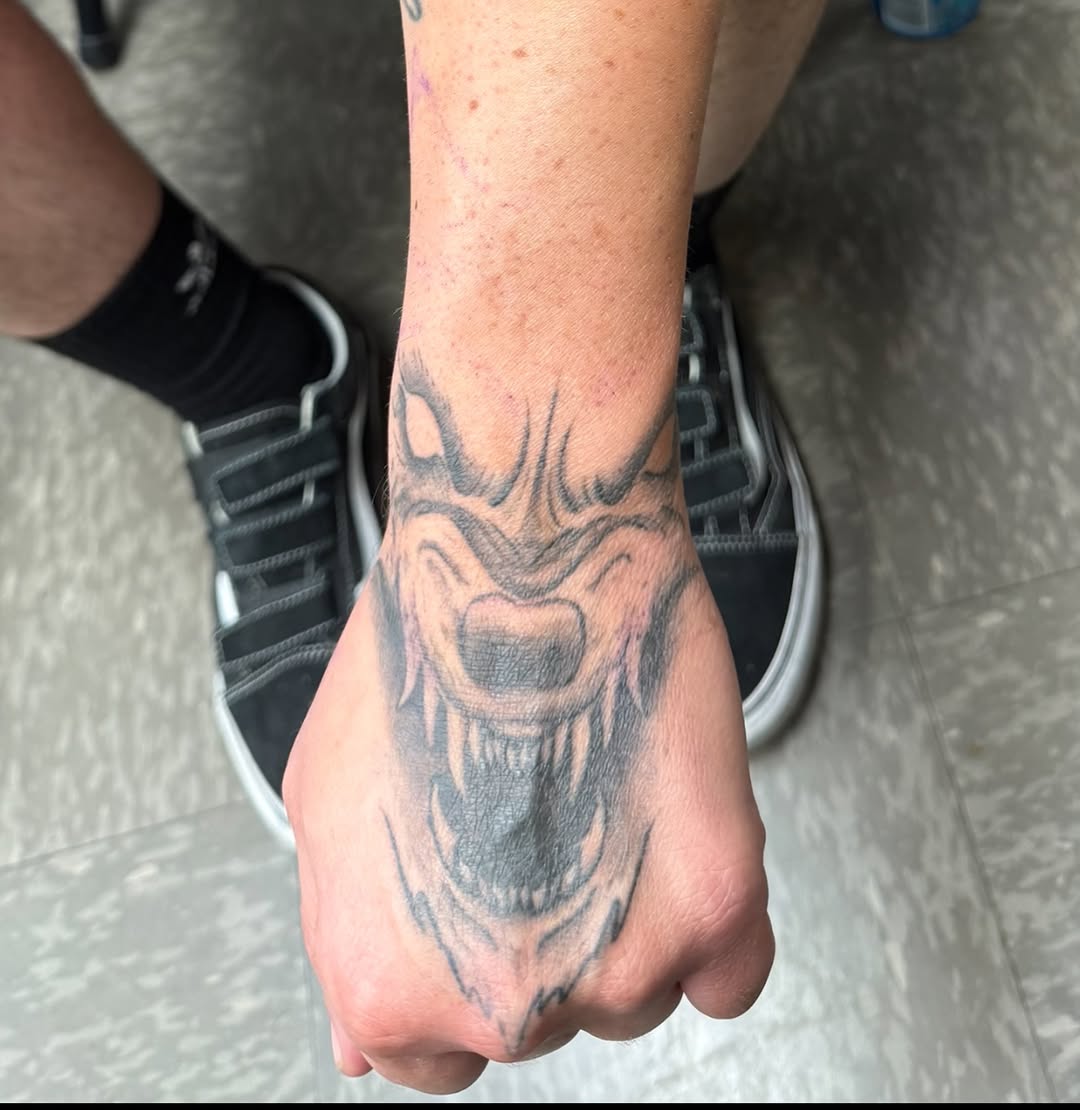 Tattoo by @arenastattoo — illustrative, black_and_grey