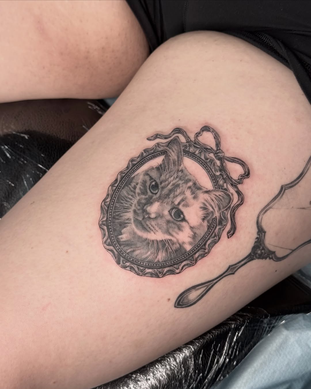Tattoo by @luinytattoo โ realism, black_and_grey