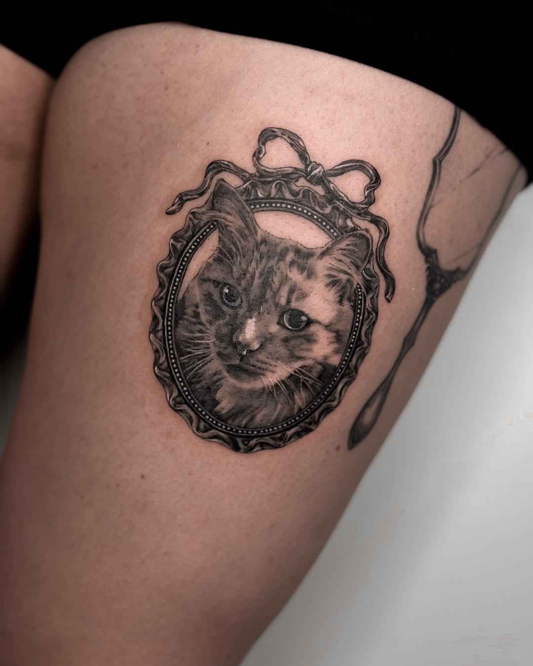 Tattoo by @luinytattoo โ realism, black_and_grey