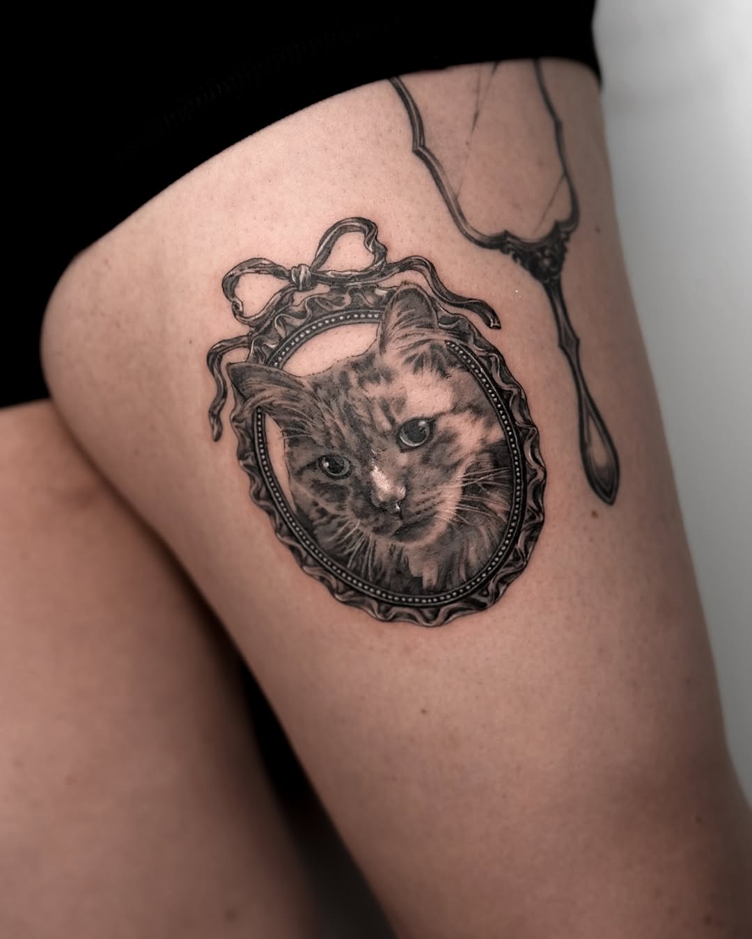 Tattoo by @luinytattoo โ realism, black_and_grey