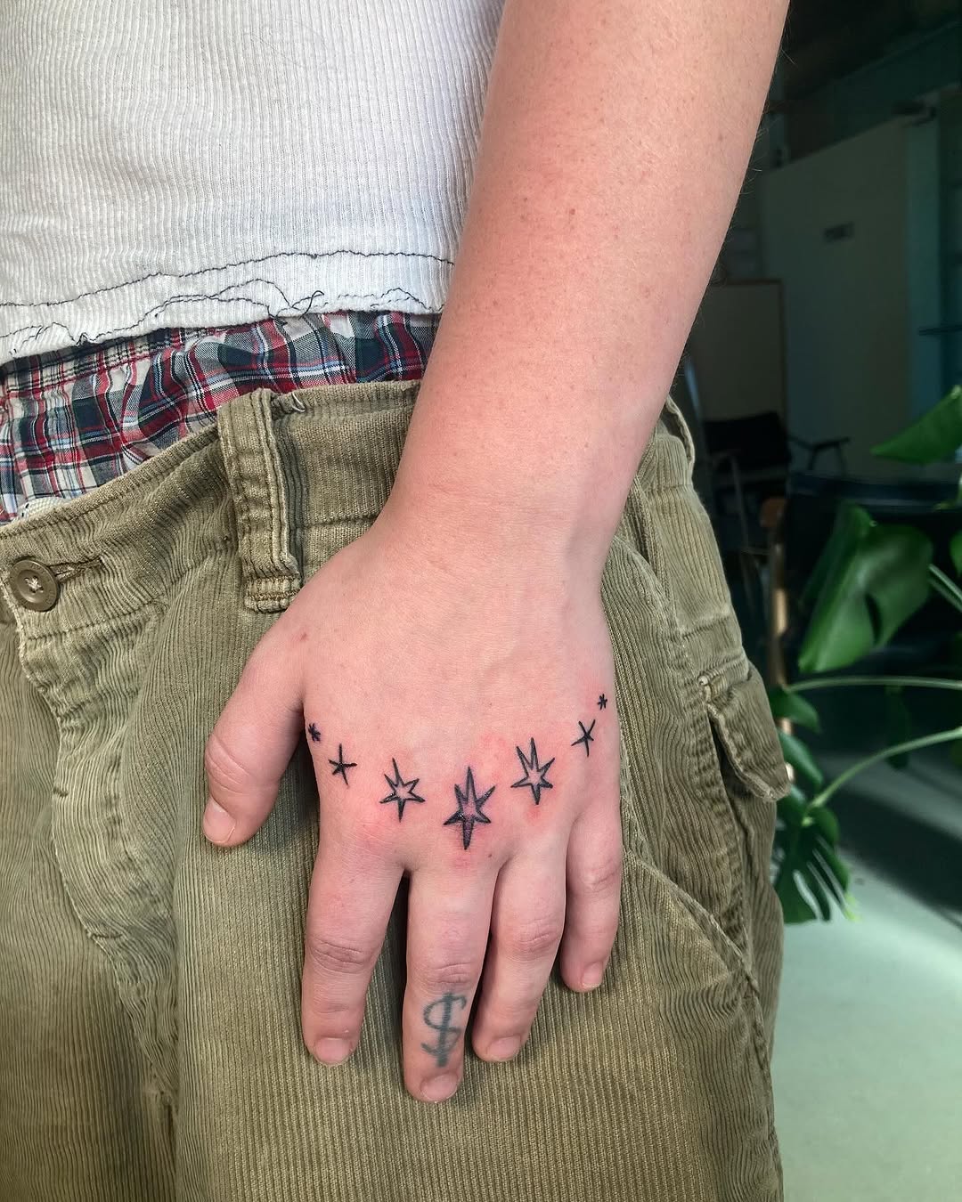 Tattoo by @clownstoothh — minimalist
