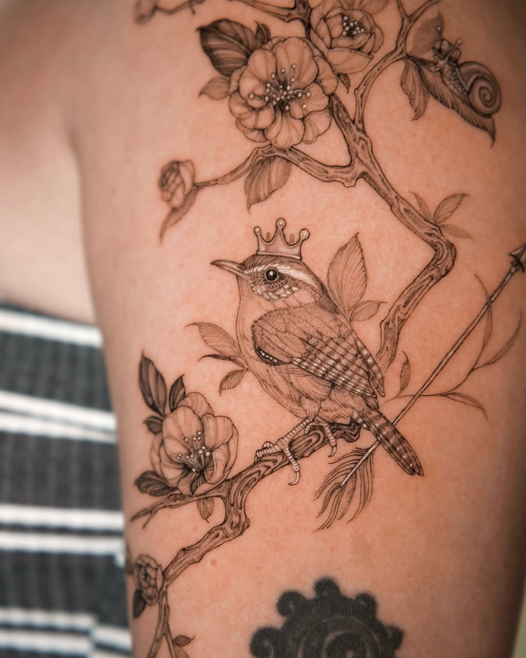 Tattoo by @vanya.ink — realism, fine_line
