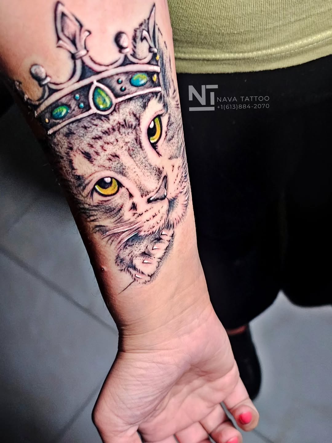 Tattoo by @navatattooo — realism, black_and_grey